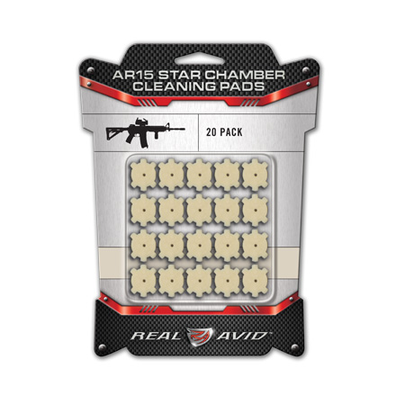 AR-15 Star Chamber Cleaning Wool Pad 20 Count