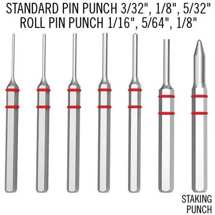 Accu-Punch Hammer & AR15 Pin Punch Set