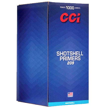 CCI 209 Shotshell Primers 1000 Count