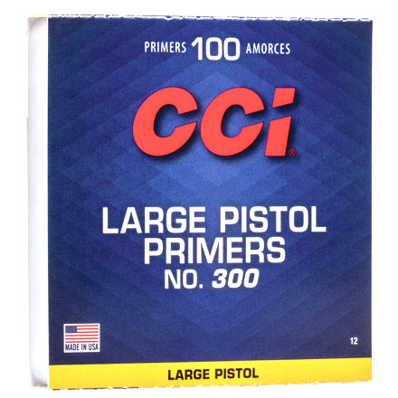 #300 Large Pistol Primer (1000 Count)
