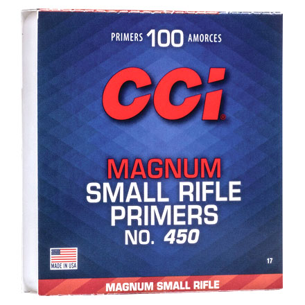 #450 Magnum Small Rifle Primer (1000 Count)