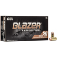 CCI Blazer Brass Target FMJ Ammo