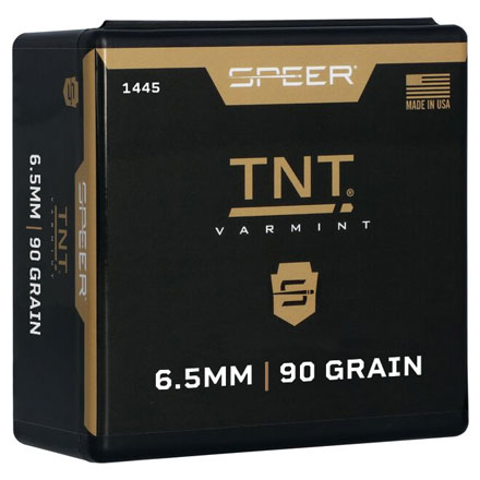 6.5mm 264 Diameter 90 Grain Hollow Point TNT 100 Count