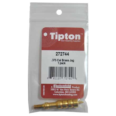 375 Caliber Brass Cleaning Jag 8/32" Thread