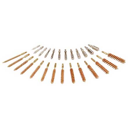 26 Piece Nickel Plated Ultra Jag And Best Bore Brush Set