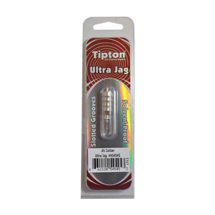 45 Caliber Nickel Plated Ultra Cleaning Jag 8/32" Thread