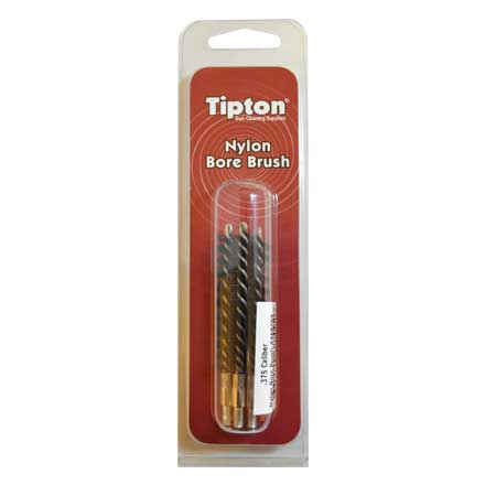 375 Caliber Nylon Bore Brush 3 Pack 8/32" Thread
