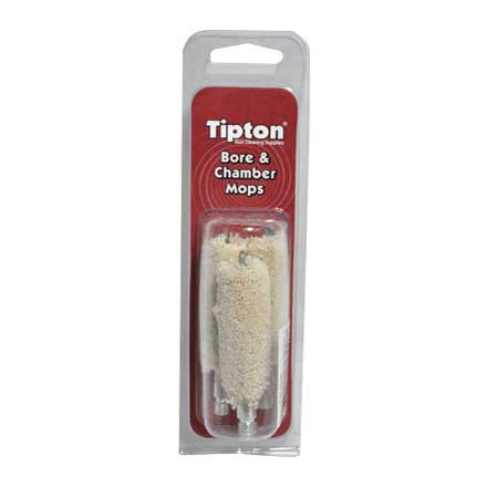 Tipton Bore Cleaning Mop 10 & 12 Gauge 5/16 x 27 Thread Cotton 3 Pack   # 657972 