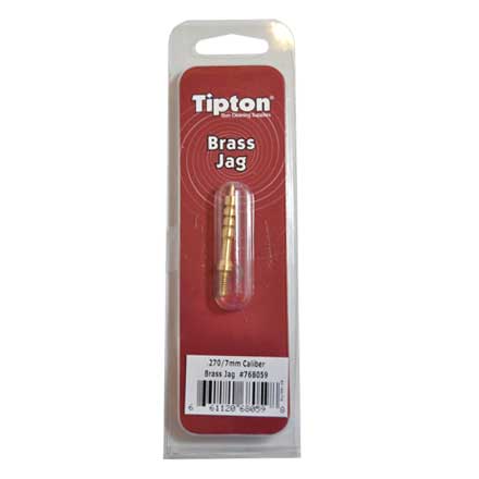 270 / 7mm Caliber Brass Cleaning Jag 8/32" Thread