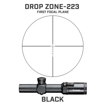 .223 1-4x24mm AR Optics DZ223 30mm Black Finish