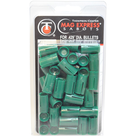 .50 Caliber Mag Express Sabots for Use With 44 Caliber .429 50 Count (No Bullets)