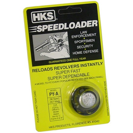 A Series Model PY-A Speedloader For 38 Special And 357 Magnum Colt Python