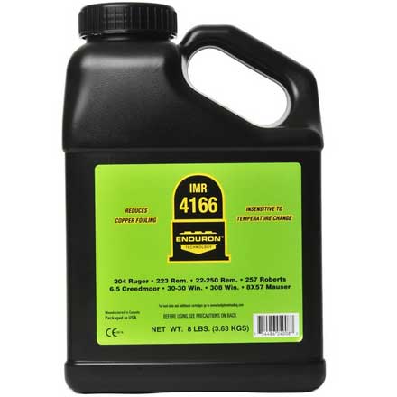 IMR 4166 with ENDURON Technology Smokeless Powder 8 Lbs