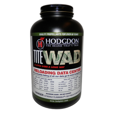 Hodgdon Titewad Smokeless Powder (14 oz)