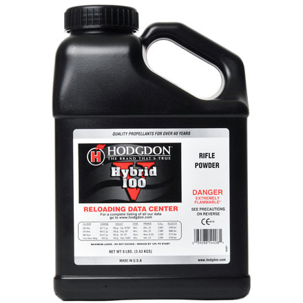Hodgdon Hybrid H100 V Smokeless Powder 8 Lb