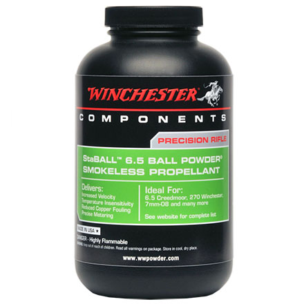 Winchester StaBALL 6.5 Smokeless Powder 1 Lb