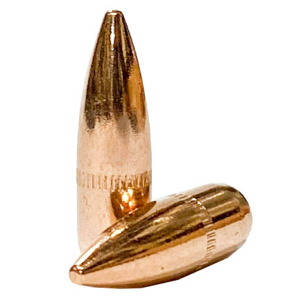 22 Caliber .224 Diameter 55 Grain FMJ Boat Tail with Cannelure 5000 Count