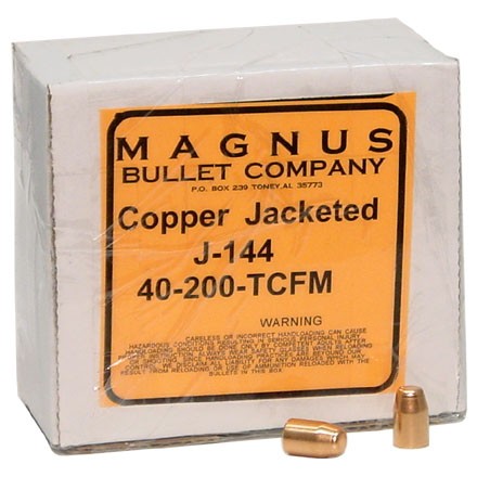 10mm/40 Caliber .400 Diameter 200 Grain Truncated Cone 250 Count