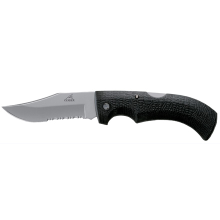 Gator Serrater 3.75" Serrated Edge Clip Point Knife With Sheath