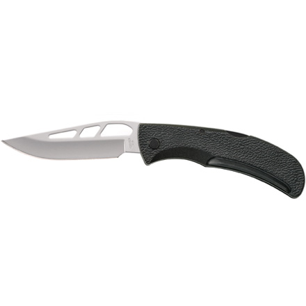 E-Z Out 3.5" Clip Point Fine Edge Blade With Pocket Clip