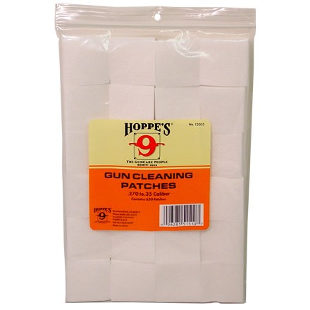 Hoppe's #3 Cleaning Patch 270-35 Caliber 650 Count