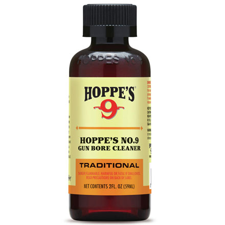 Hoppe's # 9 Black Powder Bore Cleaning Lubricant 8oz Liquid
