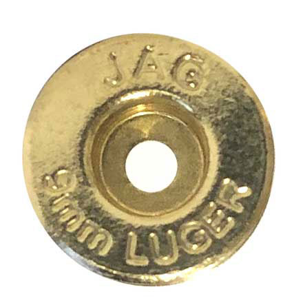 Jagemann 9mm Unprimed Pistol Brass 250 Count