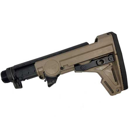AR-15/M-16 F93 Adjustable Pro Stock Assembly (Includes Butt- Pad and Hardware) Dark Earth