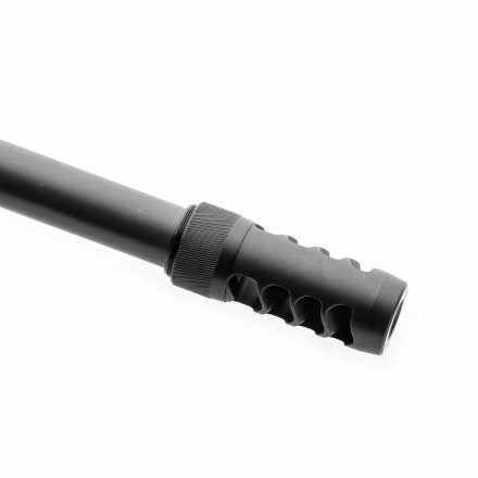 Hellfire Match Muzzle Brake 6.5mm 5/8-24 Black Nitride