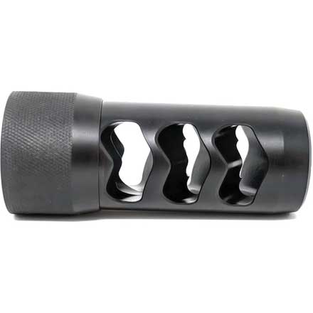 Hellfire Self Timing Muzzle Brake 6.5mm Black Nitride 5/8-24