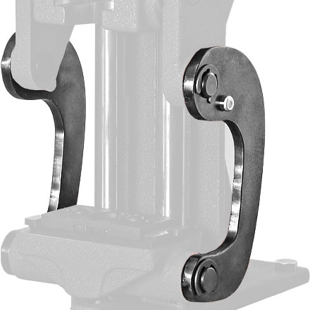 Curved Linkage for Co-Ax Press