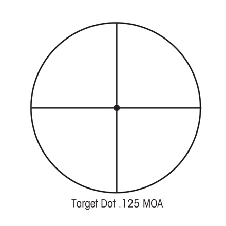 SII 36x42mm BRD 1/8 Target Dot Reticle 1" Tube Matte Black Finish