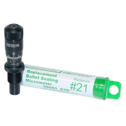 Bullet Seating Micrometer #21 Standard (375 H&H, 45-70, 35)