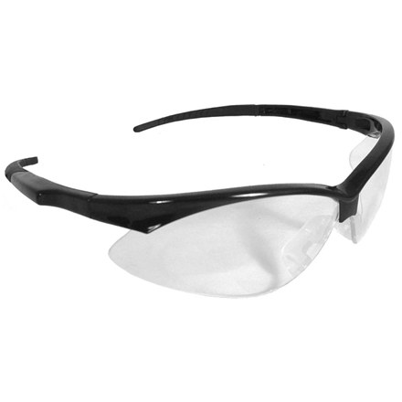 Outback Shooting Glasses Clear Lens Black Frame