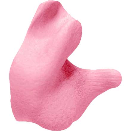 Custom Molded Pink Earplugs (1 Pair)