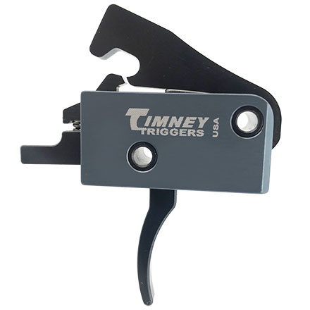 The Impact AR Trigger for AR-15 with Solid Curved Trigger Face 3-4 LB