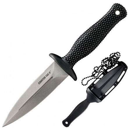 Counter TAC II 6 3/4" Overall 3 3/8" Blade Steel Knife
