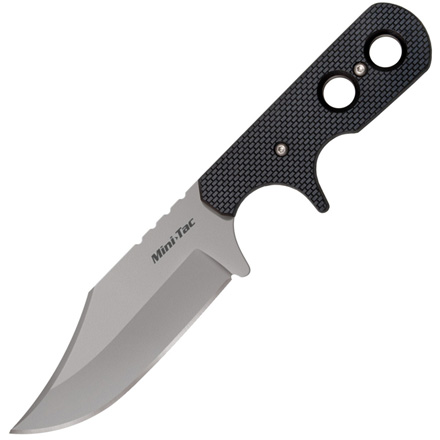 Mini Tac Bowie 6 7/8" Overall 3 5/8" Blade Steel Knife