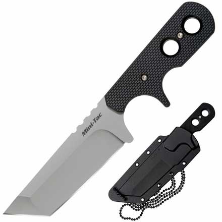 Mini Tac Tanto 6 3/4" Overall 3 3/4" Blade Stainless Steel Knife
