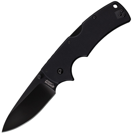 American Lawman 8 1/8" Overal/ 3 1/2" Blade DLC Coating Steel Knife
