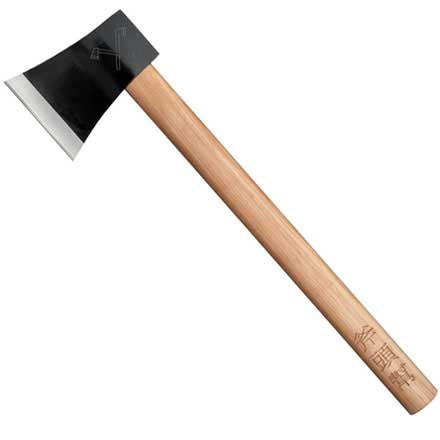 Axe Gang Hatchet 20 1/4" Overall Drop Forged Carbon Steel Blade  with American Hickory Handle