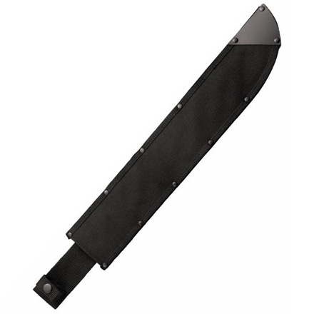 Latin D-Guard Machete 23 5/8" Overall 18" Carbon Steel Black Anti Rust Blade with Long Handle