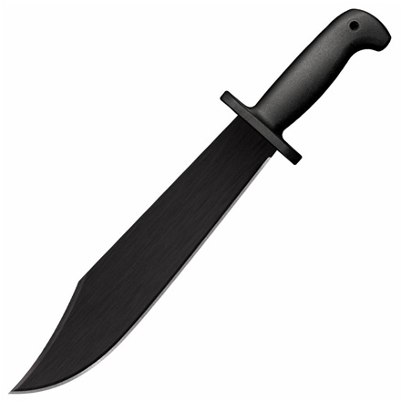 Black Bear Bowie 17 3/4" Overall 12" Carbon Steel Black Anti Rust Blade with Long Handle