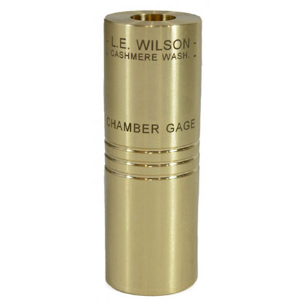 L.E. Wilson Brass Minimum Chamber Gage 308 Winchester