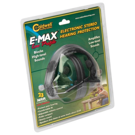 E-Max Low Profile Electronic Hearing Protection