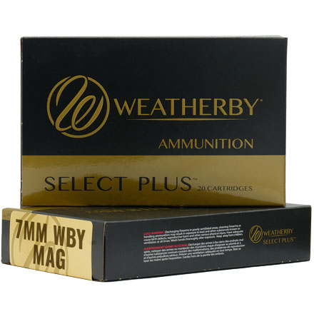 7mm Weatherby Magnum 140 Grain Barnes Triple Shock 20 Rounds