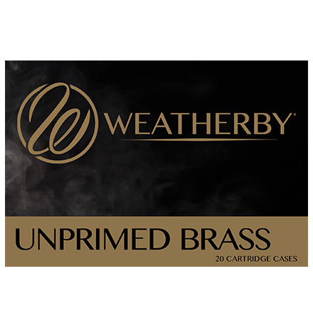 240 Weatherby Magnum Unprimed Rifle Brass 20 Count