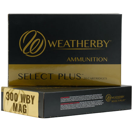 300 Weatherby Mag 165 Grain Hornady Spire Interlock 20 Rounds