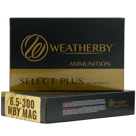 6.5-300 Weatherby Mag 140 Grain Hornady Interlock 20 Rounds