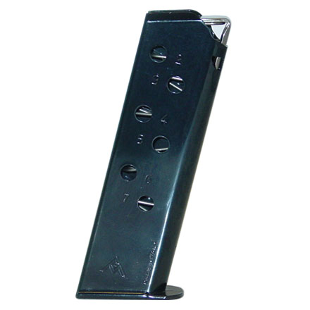 Walther PPK S 380 ACP Standard Flat Metal Butt Plate Blue Finish 7 Round Magazine